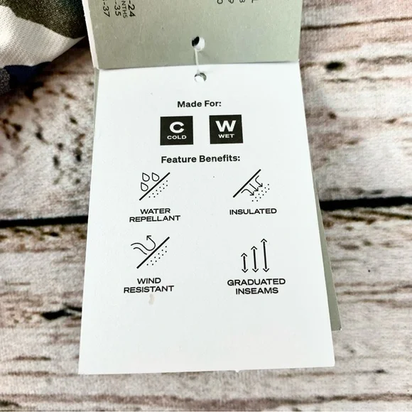 NWT Arctix Kids Snow Pants Small 8 Camo Camouflage Winter Cold Weather Skiing - Picture 13 of 13